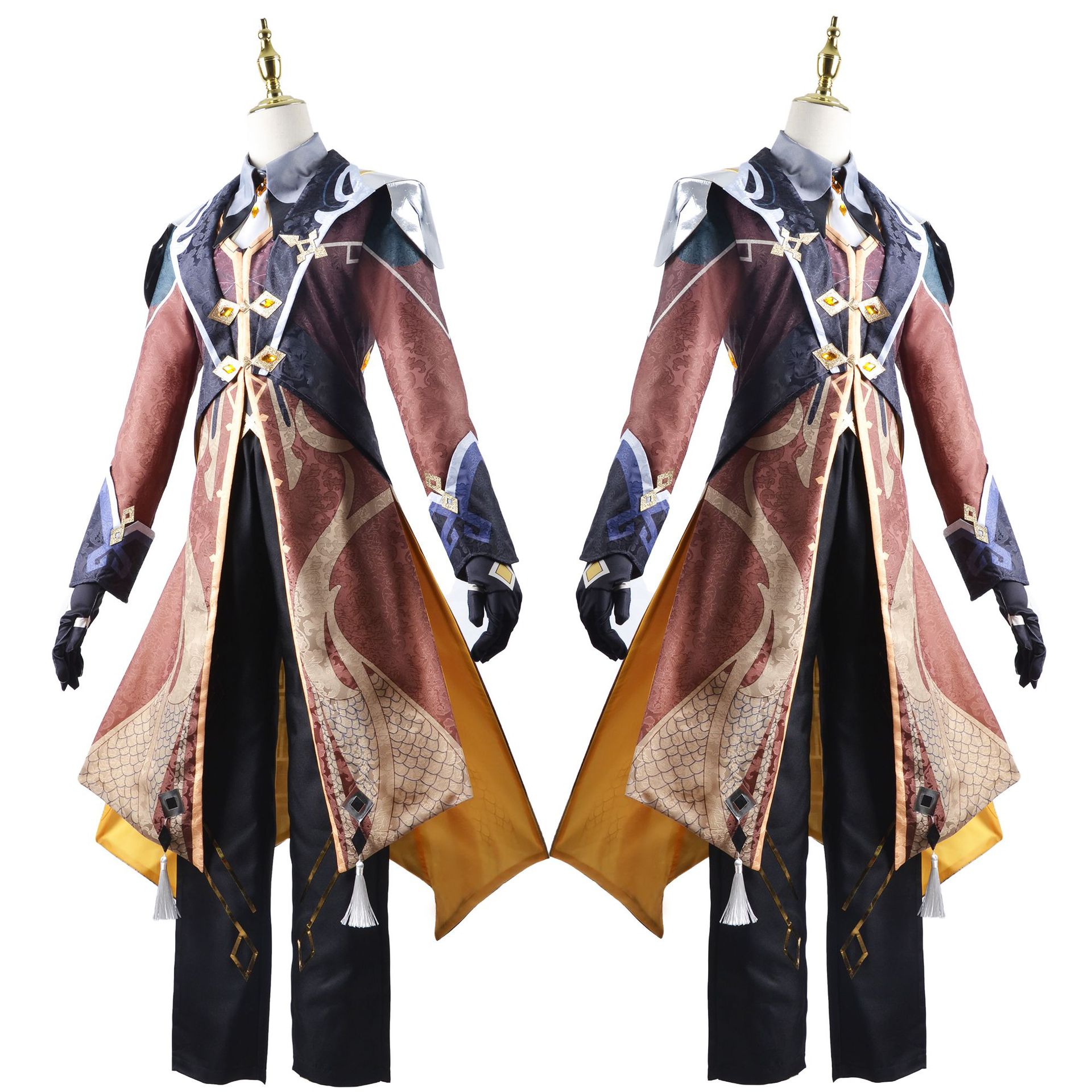 Genshin Impact Cosplay Costume - Anime Cosplay Outfits Male recension och pris