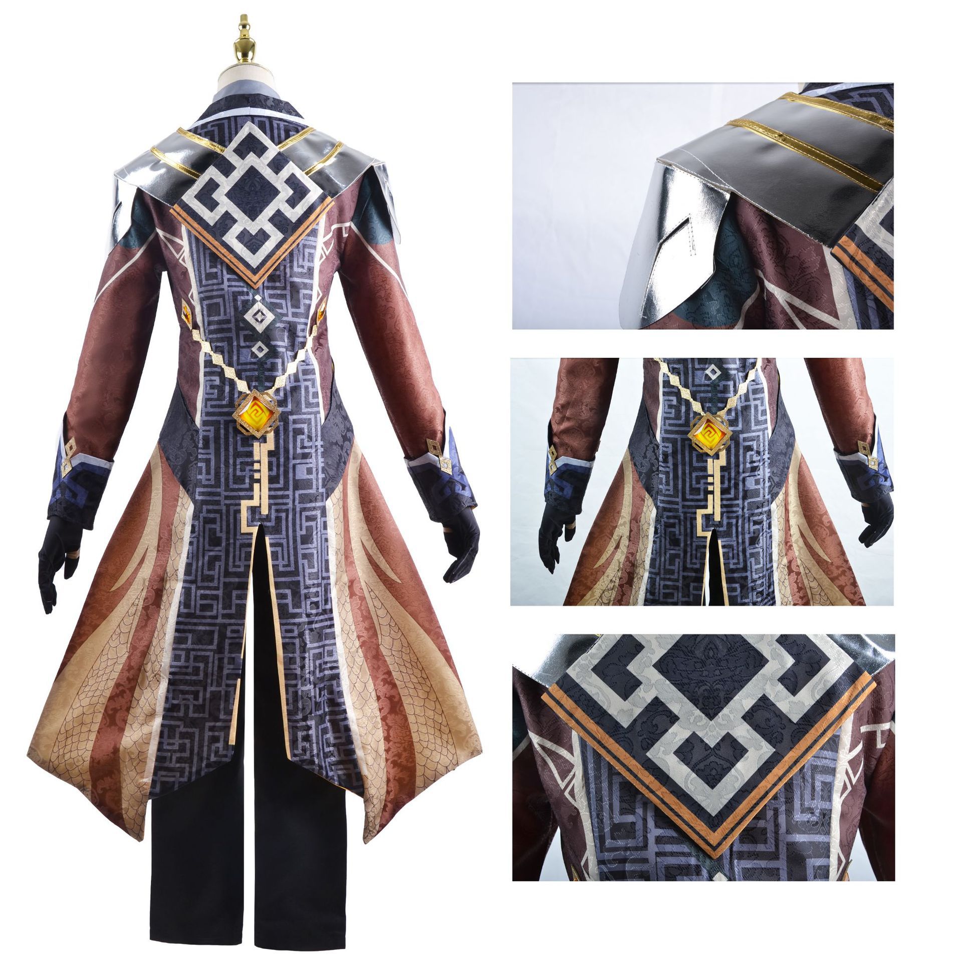Genshin Impact Cosplay Costume - Anime Cosplay Outfits Male recension och pris
