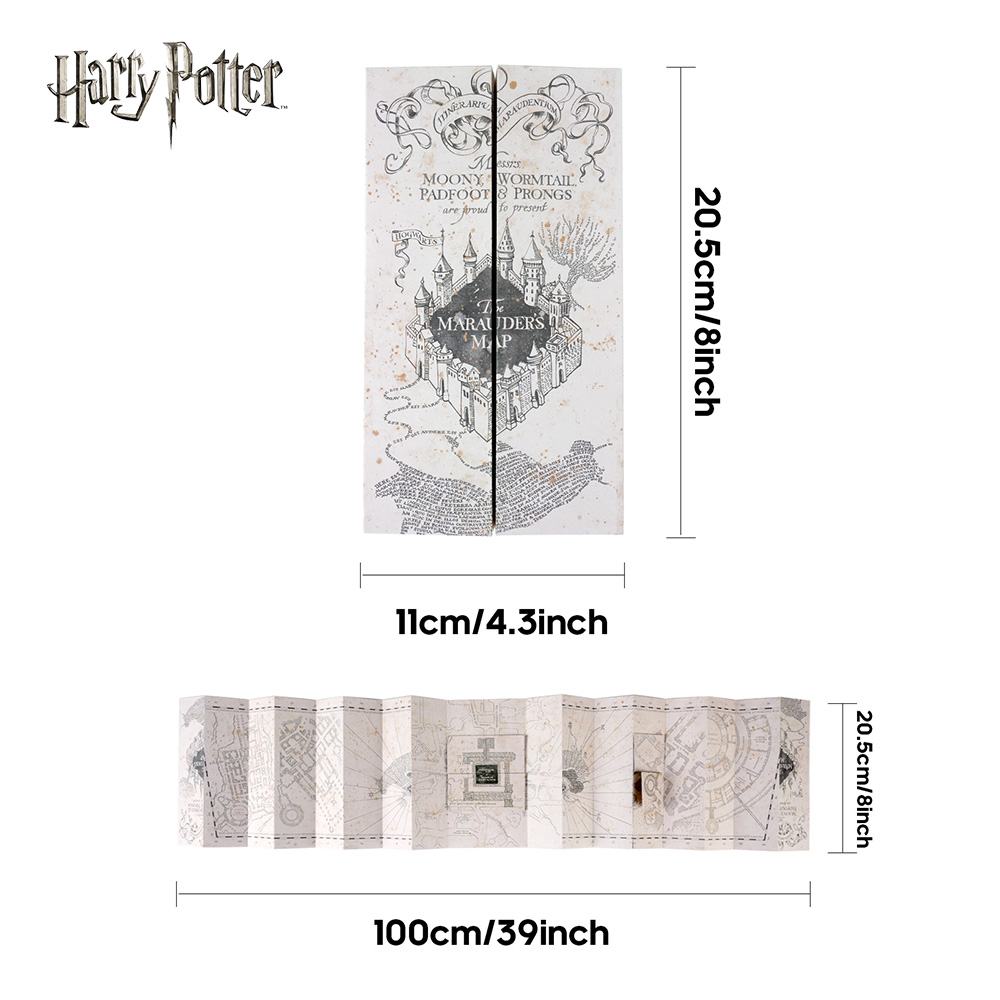 1PC Map Of The Marauder's Scho - Anime Cosplay And Costumes recension och pris