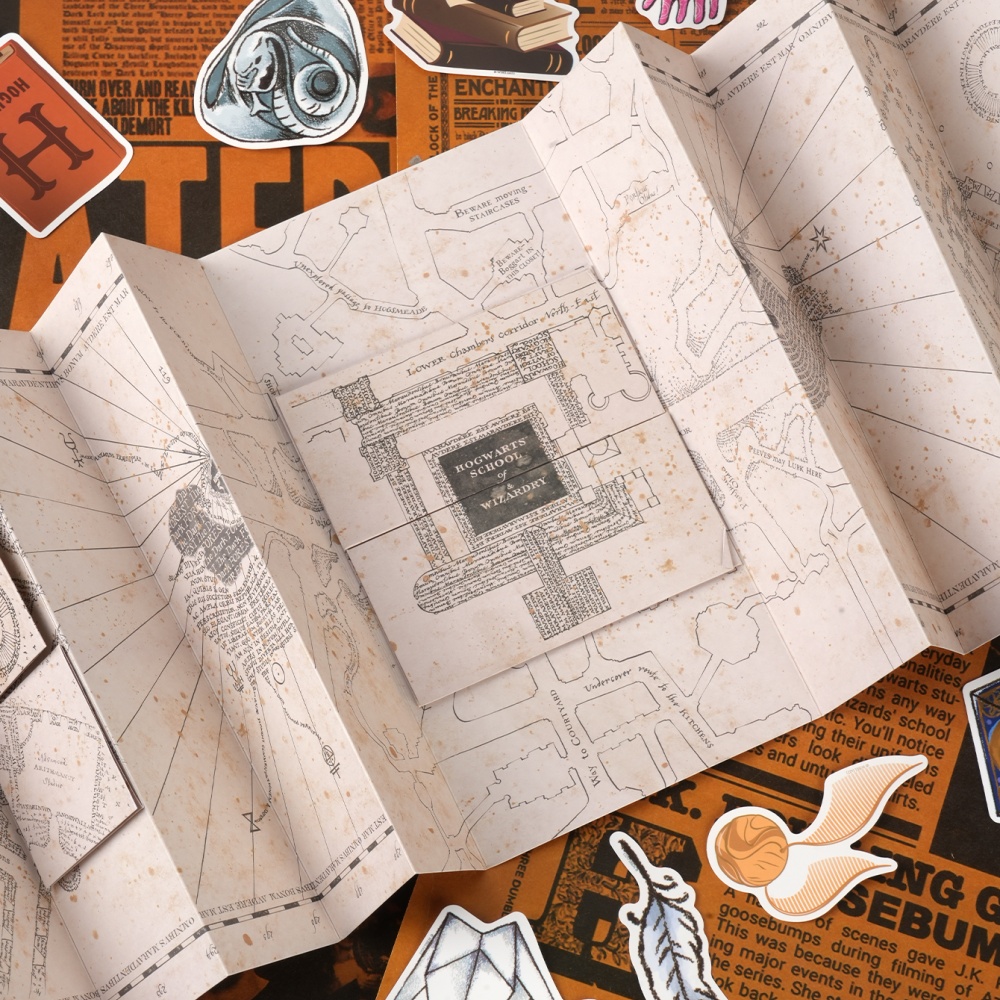 1PC Map Of The Marauder's Scho - Anime Cosplay And Costumes recension och pris